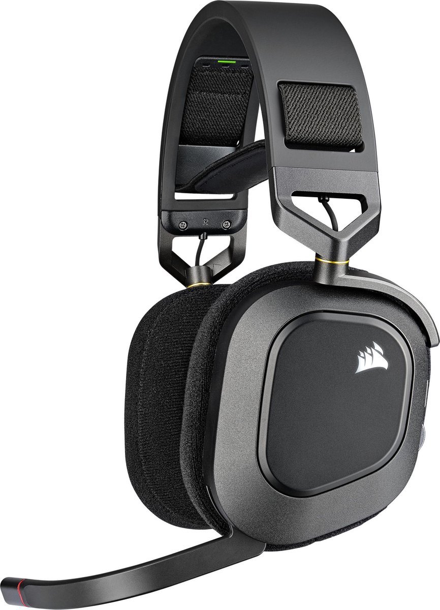 Corsair HS80 RGB Wireless Gaming Headset met Dolby Atmos Zwart