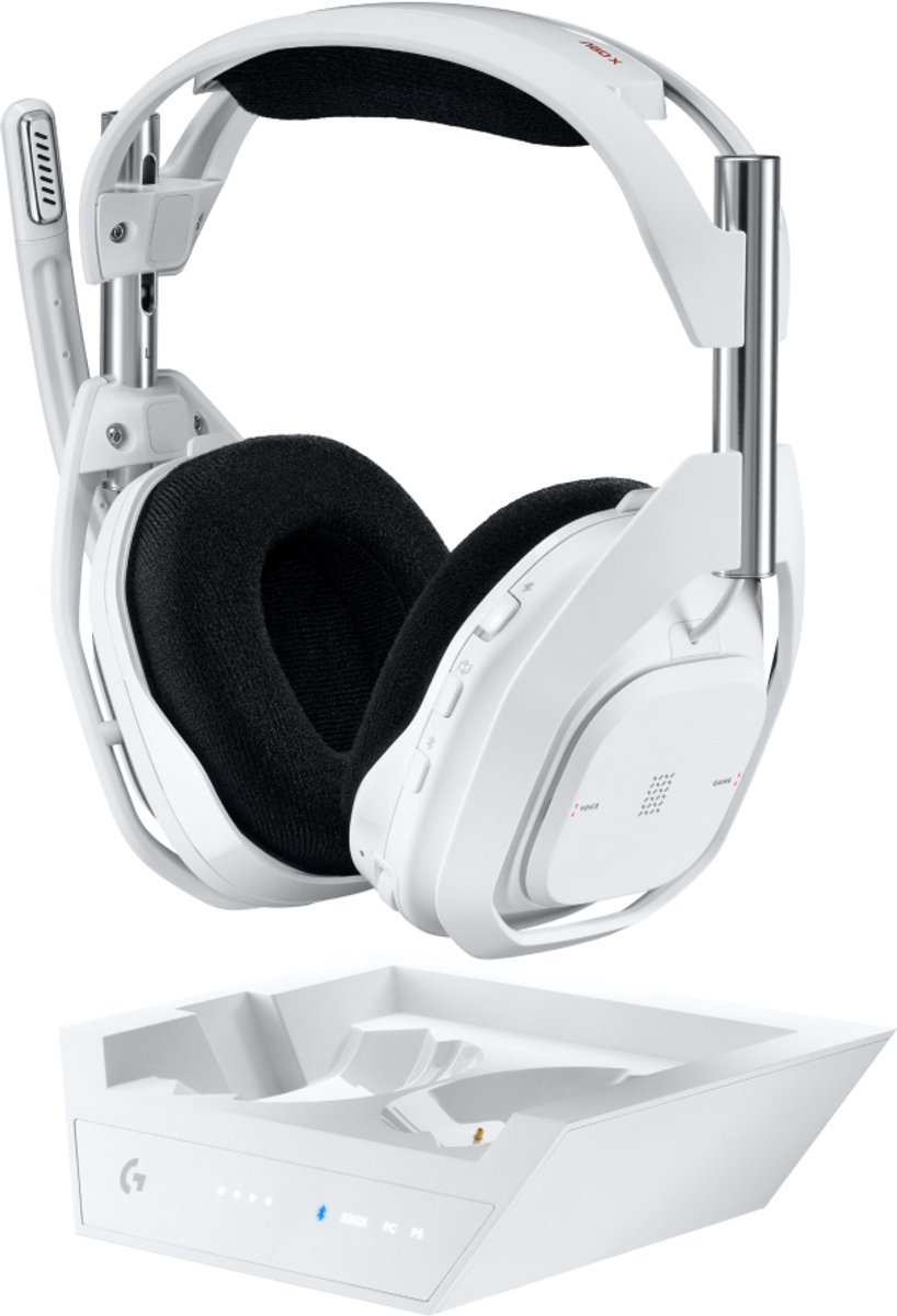 Logitech Astro A50 X Lightspeed + Basisstation Wit