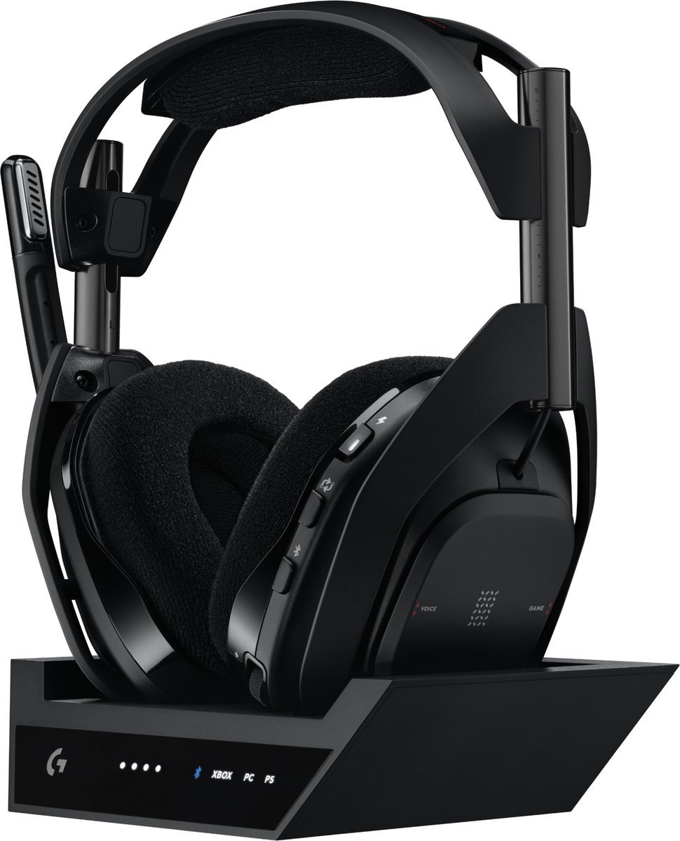 Logitech Astro A50 X Lightspeed + Basisstation Zwart