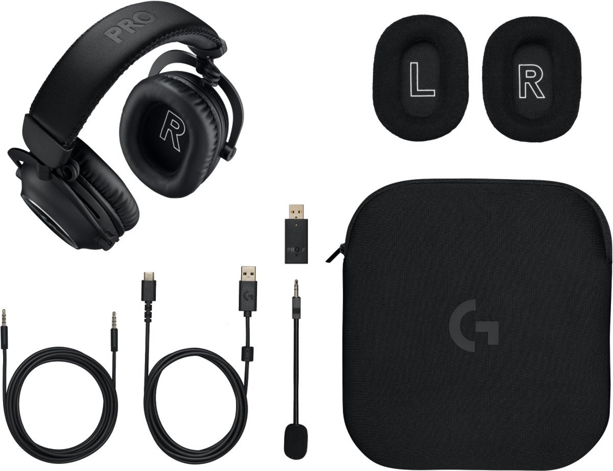Logitech G PRO X 2 Lightspeed Zwart