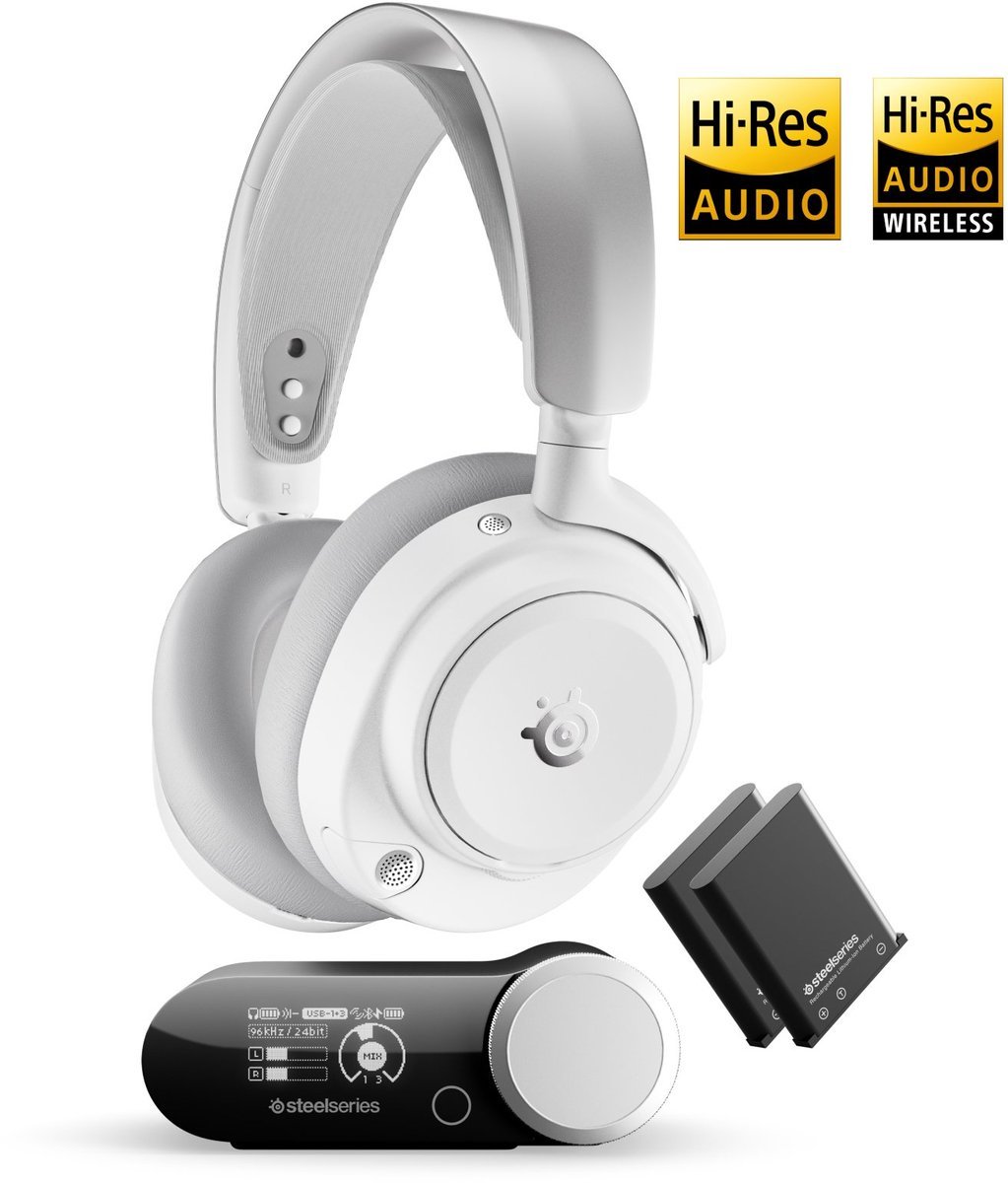 Steelseries Arctis Nova Pro Omni Hi-Res Wireless Wit