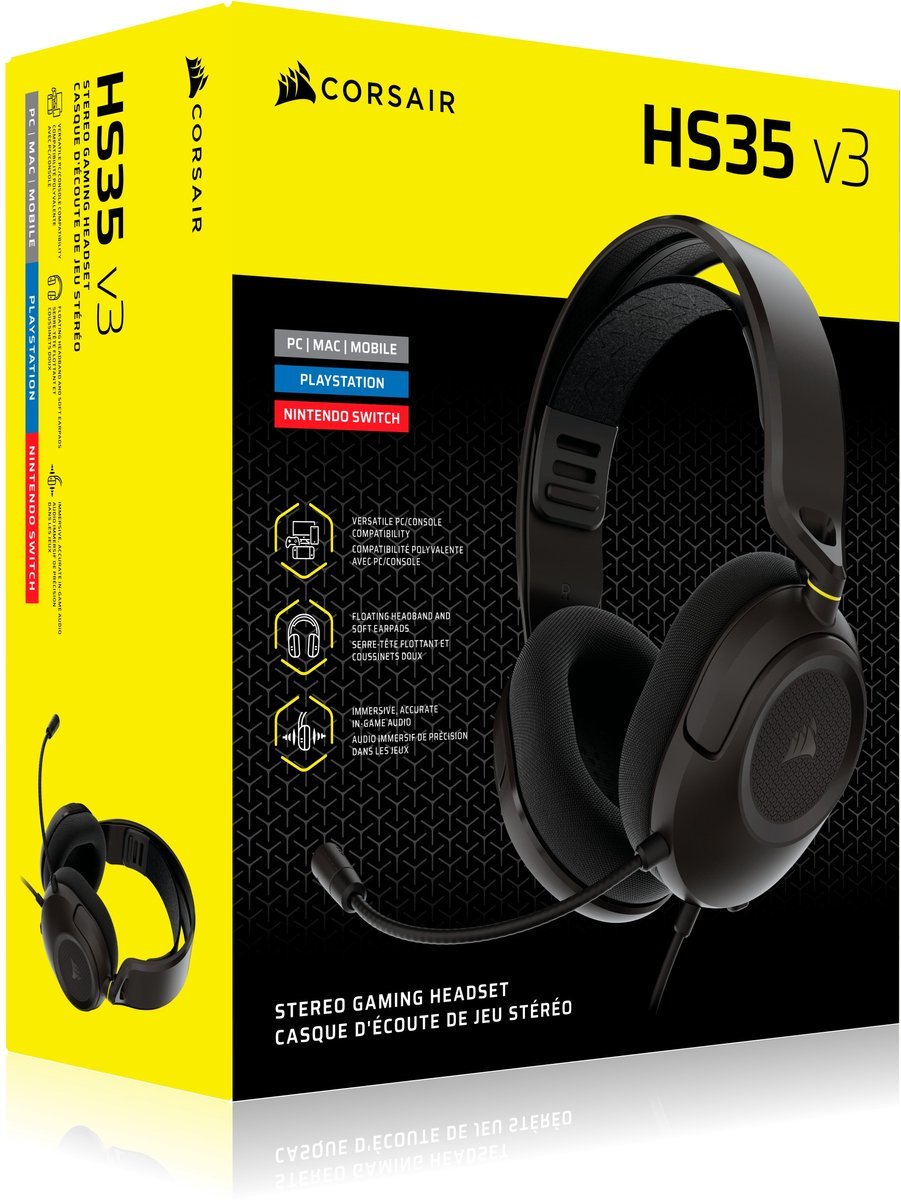 Corsair HS35 V3 Wireless Zwart